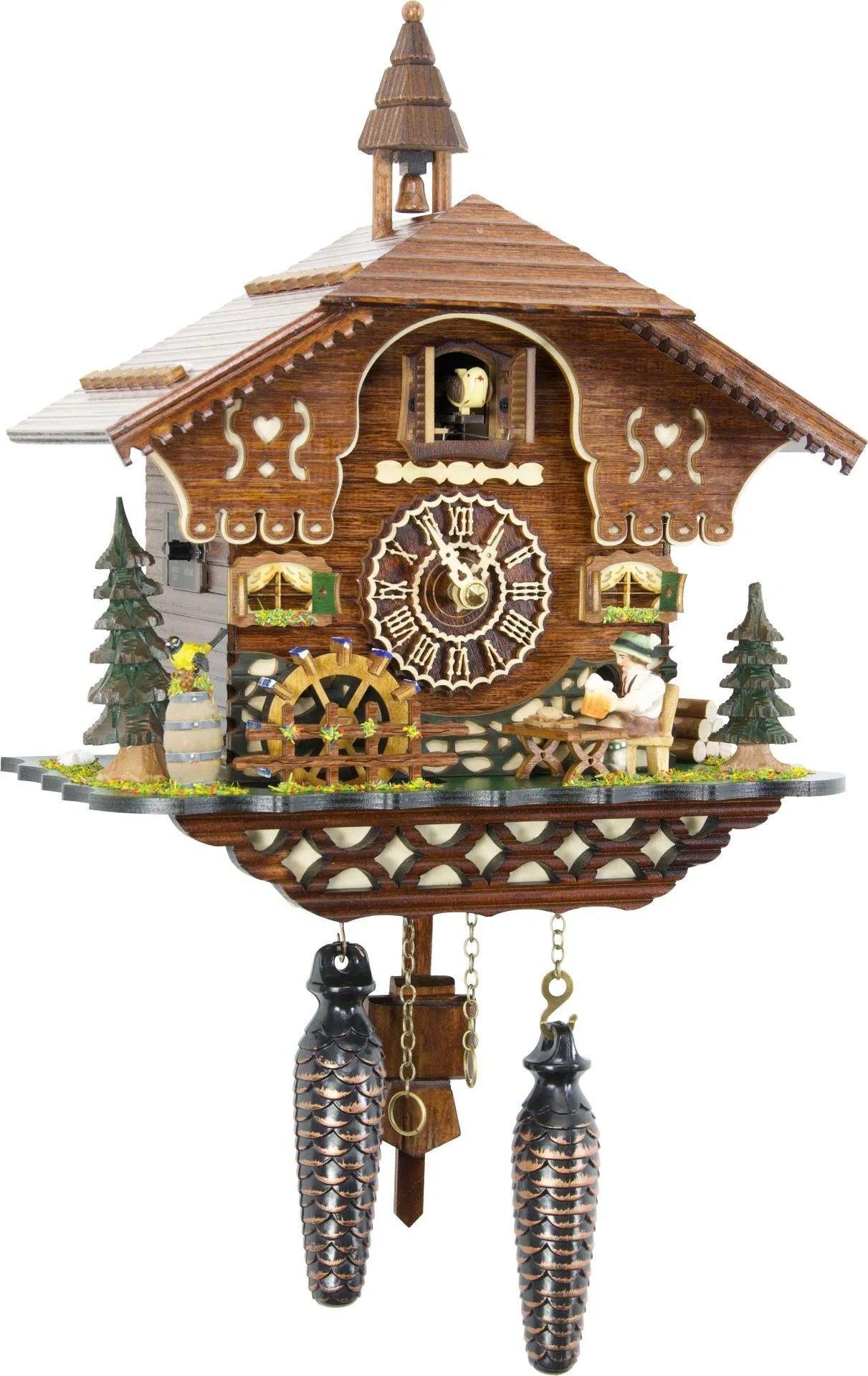Cuckoo Clock The Brotzeit House - Quartz Chalet 27cm - Cuckoo-Palace
