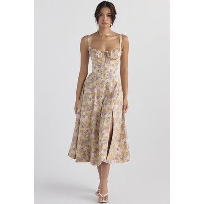 🔥LAST DAY 50%OFF💃Print Bustier Sundress
