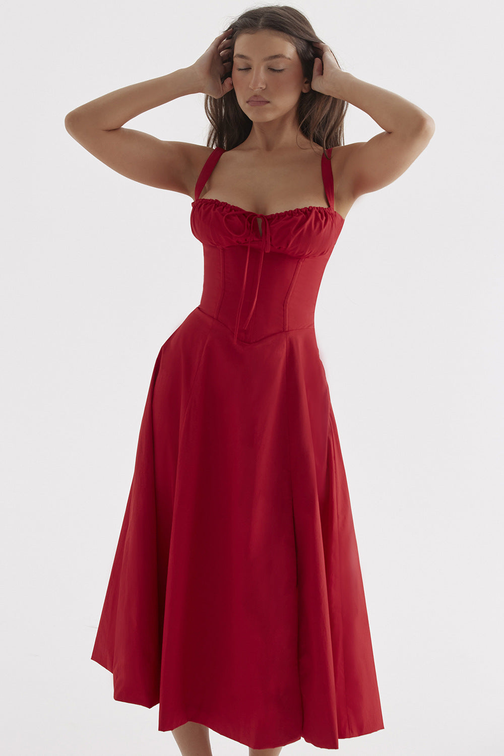 🔥LAST DAY 50%OFF💃Print Bustier Sundress
