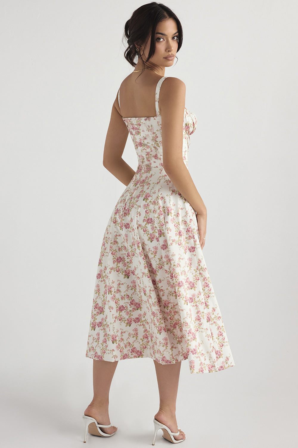 🔥LAST DAY 50%OFF💃Print Bustier Sundress