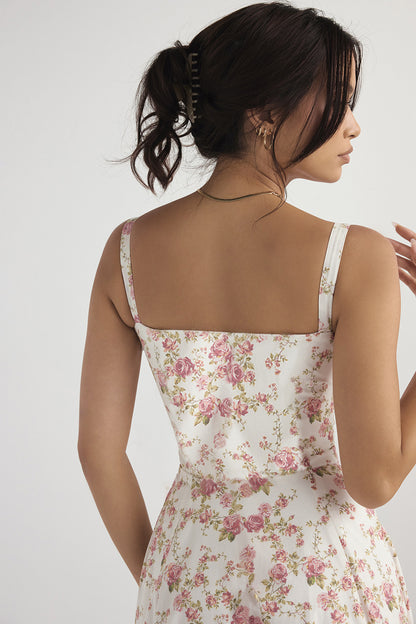 🔥LAST DAY 50%OFF💃Print Bustier Sundress