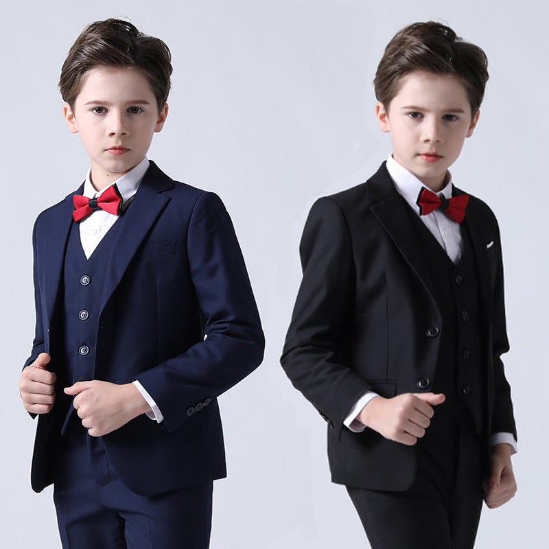🎉Limited Time 50% OFF🔥8 Piece Boys Suit Set, Formal Slim Fit Boys Suit