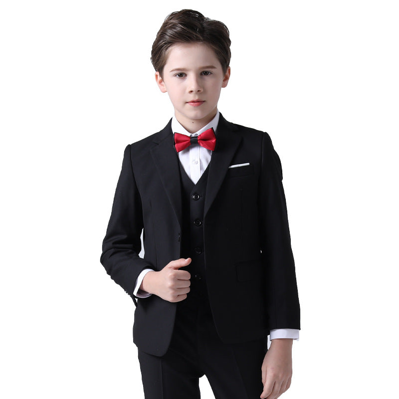 🎉Limited Time 50% OFF🔥8 Piece Boys Suit Set, Formal Slim Fit Boys Suit