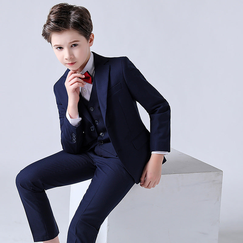 🎉Limited Time 50% OFF🔥8 Piece Boys Suit Set, Formal Slim Fit Boys Suit