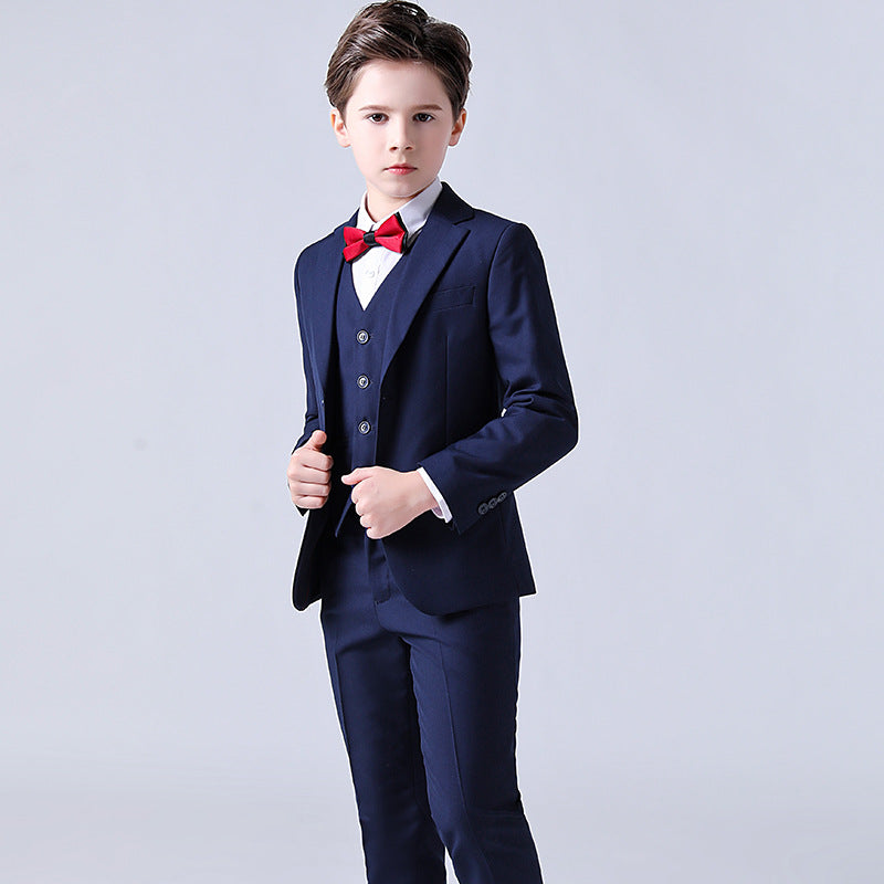 🎉Limited Time 50% OFF🔥8 Piece Boys Suit Set, Formal Slim Fit Boys Suit