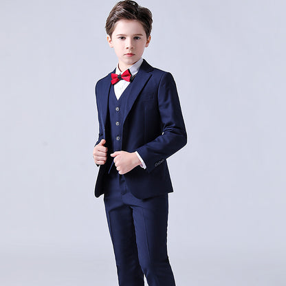 🎉Limited Time 50% OFF🔥8 Piece Boys Suit Set, Formal Slim Fit Boys Suit