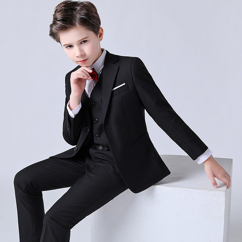 🎉Limited Time 50% OFF🔥8 Piece Boys Suit Set, Formal Slim Fit Boys Suit
