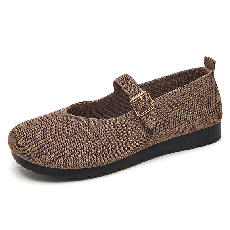 VIVAIA Woman's Eco-Friendly Square-Toe Mary-Jane