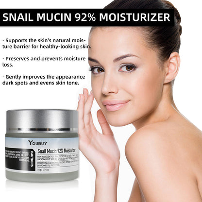 Snail Mucin 92% Moisturizer Daily Face Gel Cream