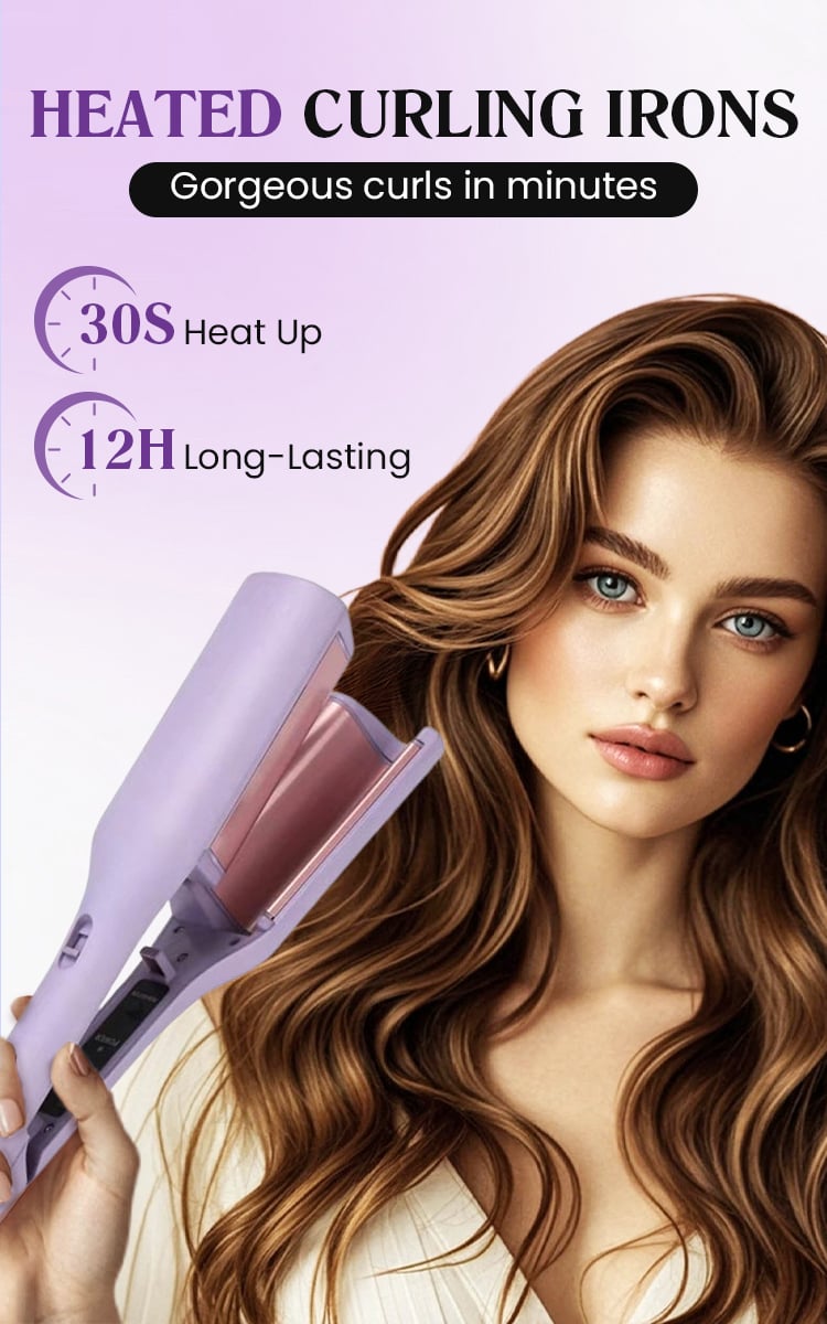 💖Mother's Day sales 49% off💖Heated Curling Irons
