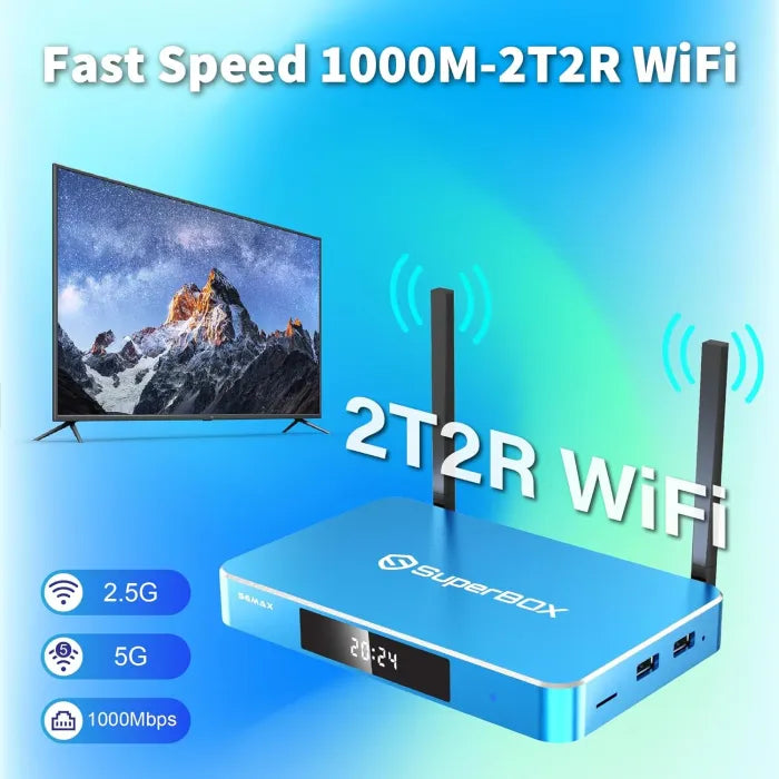 🔥Big Promotion 49% OFF💥2025 S6 Super Smart TV Box