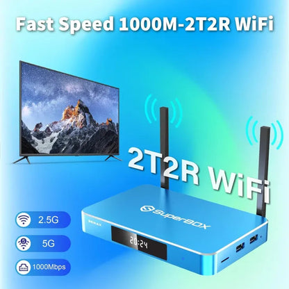 🔥Big Promotion 49% OFF💥2025 S6 Super Smart TV Box