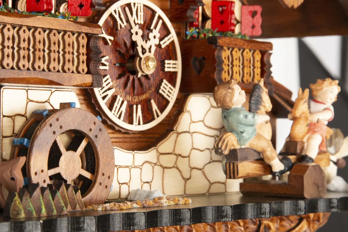 Cuckoo Clock The Seesaw Mill - Quartz Chalet 42cm - Cuckoo-Palace
