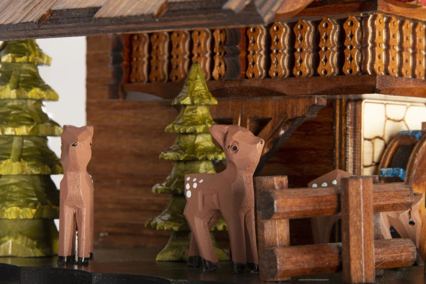 Cuckoo Clock The Seesaw Mill - Quartz Chalet 42cm - Cuckoo-Palace