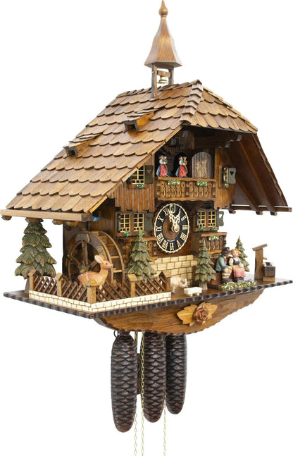 Cuckoo Clock Tegernsee House - 8 Day Chalet 58cm - Hönes