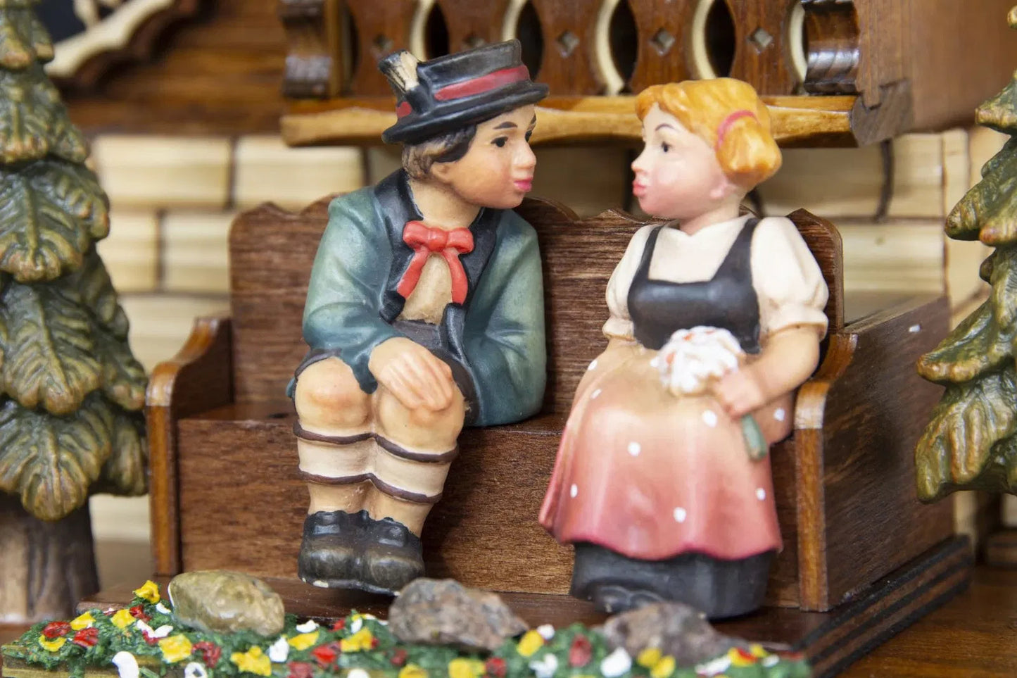 Cuckoo Clock Tegernsee House - 8 Day Chalet 58cm - Hönes