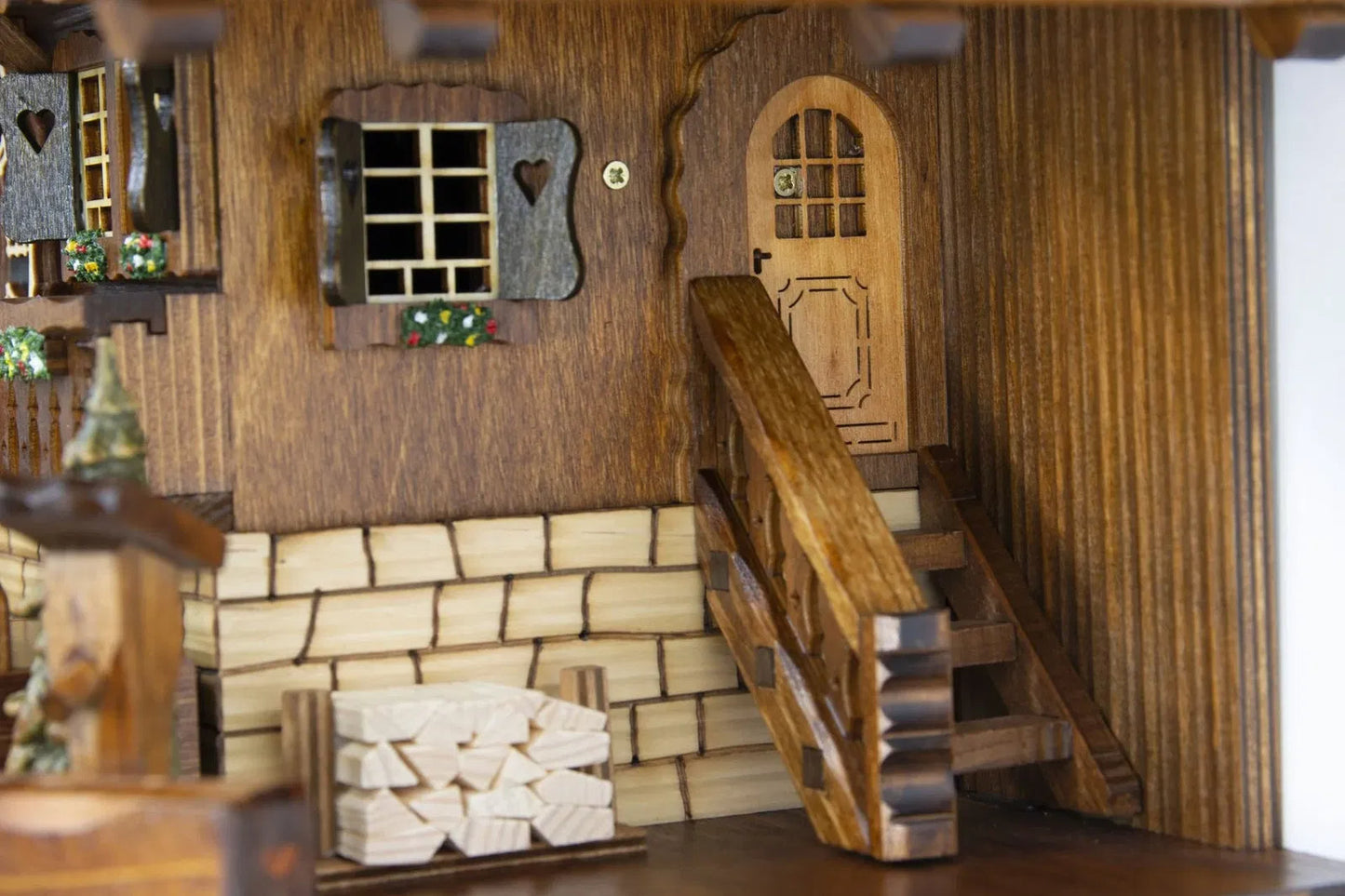 Cuckoo Clock Tegernsee House - 8 Day Chalet 58cm - Hönes
