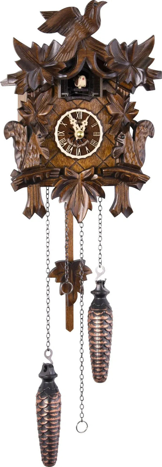 Cuckoo Clock Baumholder - Quartz Carved 23cm - Engstler