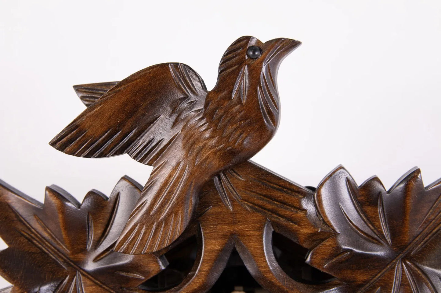 Cuckoo Clock Baumholder - Quartz Carved 23cm - Engstler