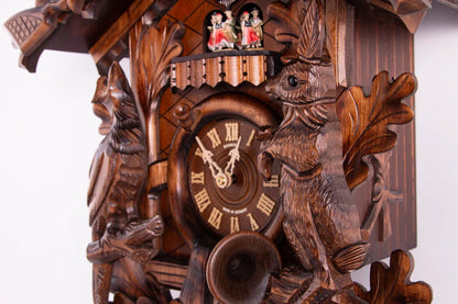 Cuckoo Clock Partenkirchen - 8 Day Carved 75cm - Anton Schneider