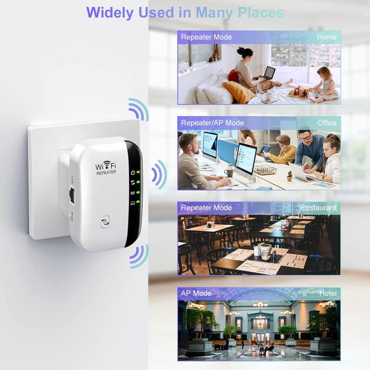 WiFi Extenders Signal Booster for Home Up to 5000 sq.ft and 40 Devices