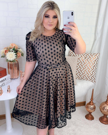 Polka dot dress