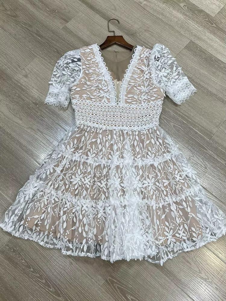 Exquisite lace dress