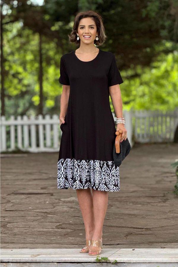 Pure cotton ruffle dress