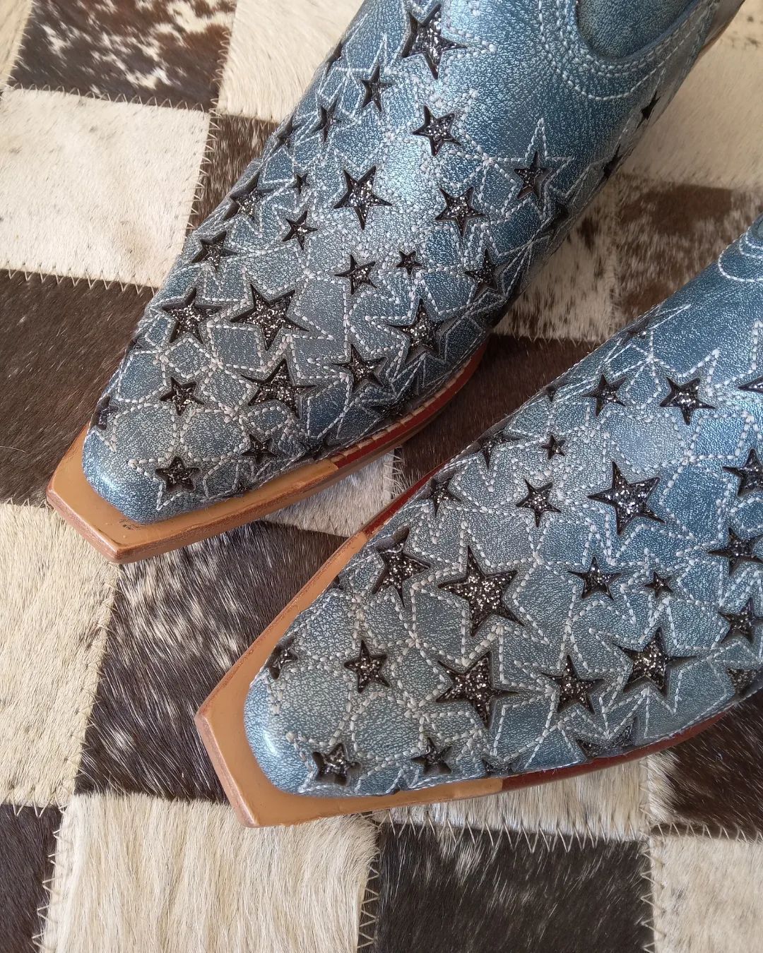 Unique Star Women's Blue Boots