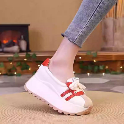 Elastic non-slip thick sole women's casual shoes