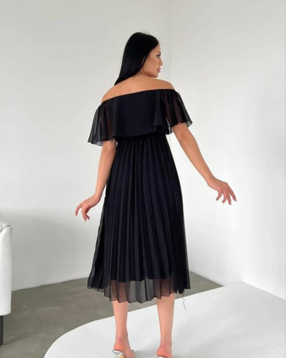 2024 latest model?Women's off-shoulder spun skirt