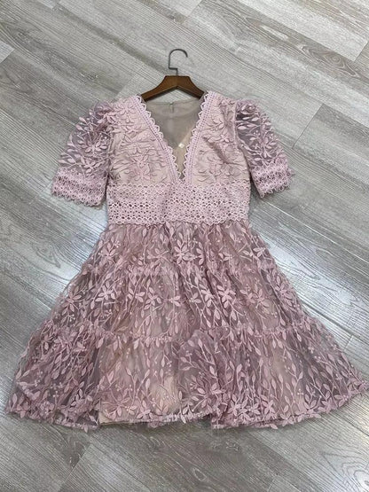 Exquisite lace dress