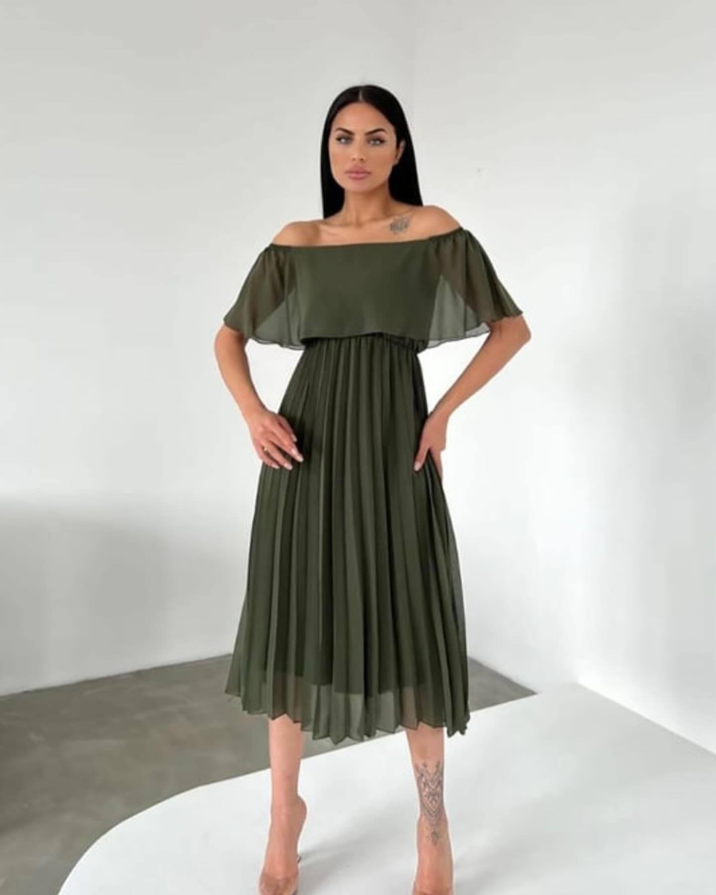 2024 latest model?Women's off-shoulder spun skirt