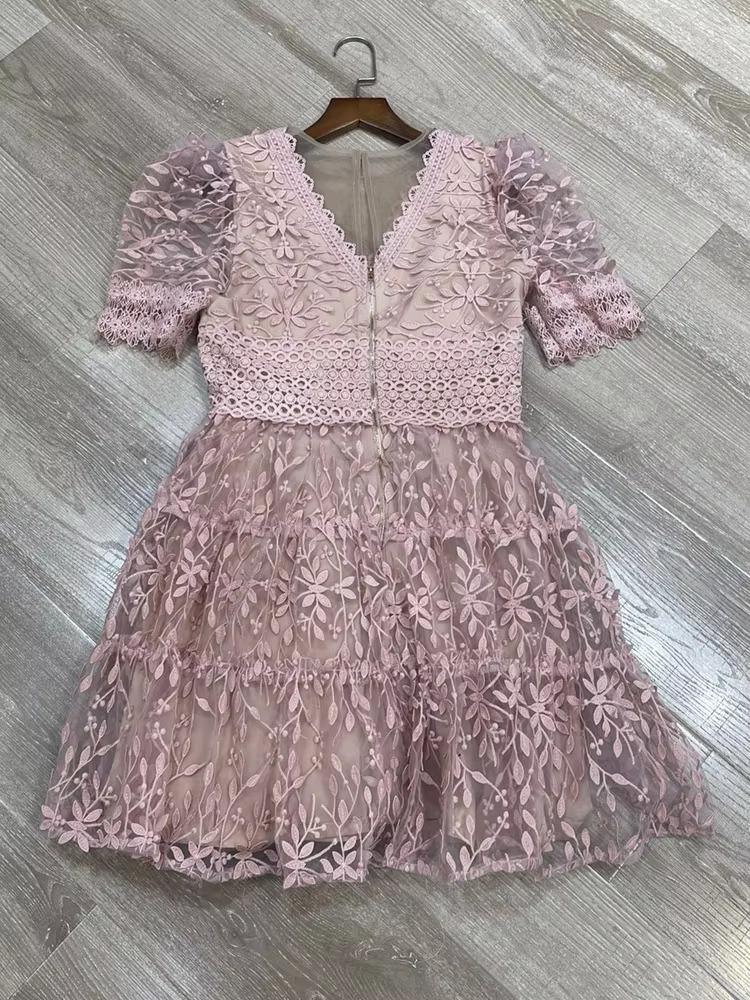 Exquisite lace dress