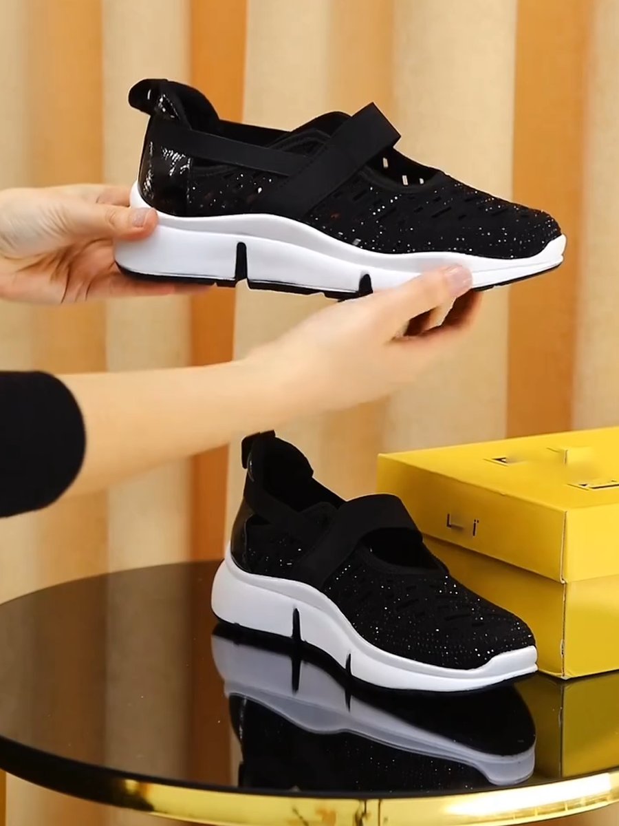 Mesh fine breathable arch support casual shoes sneakers